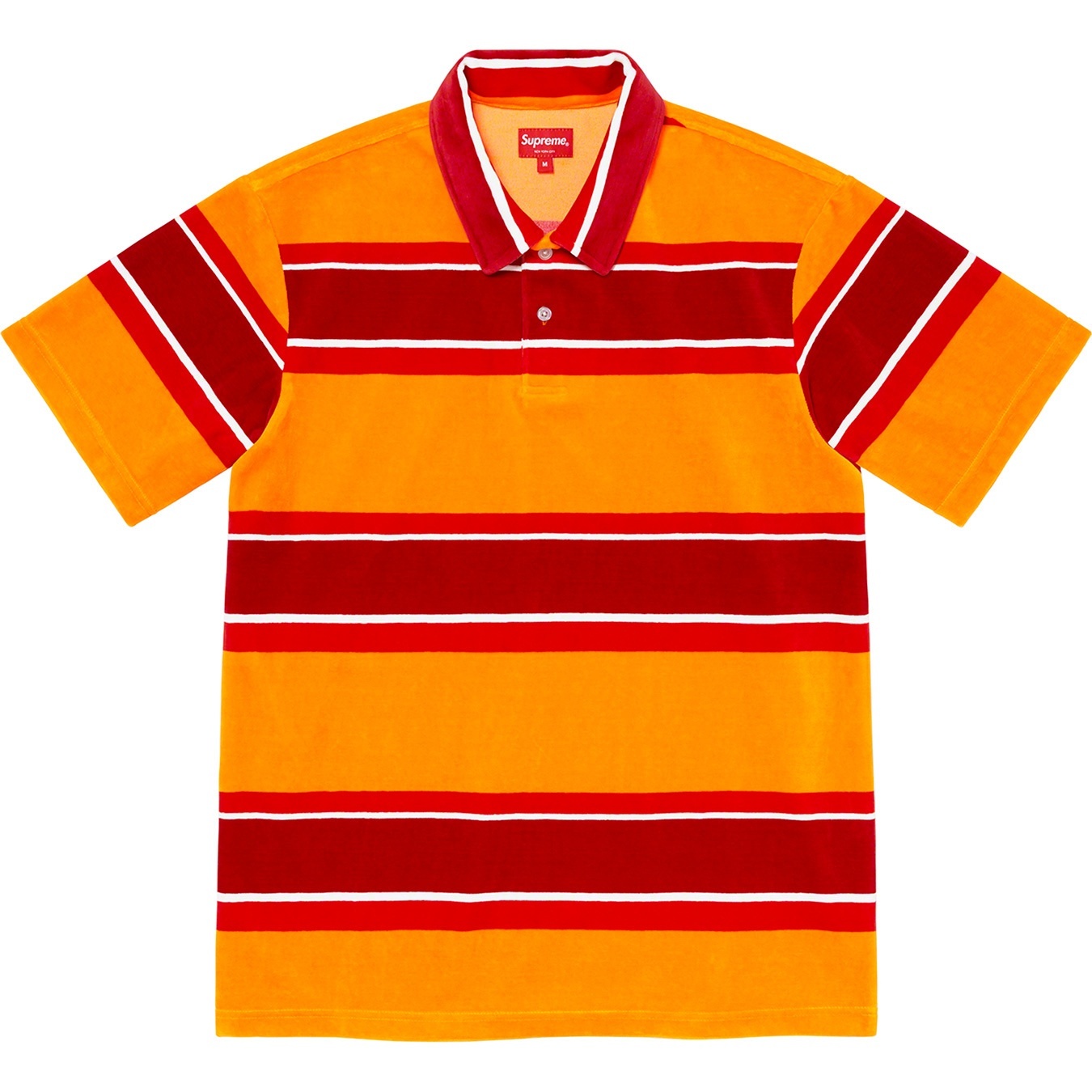 Stripe Velour Polo view 7